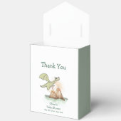 Whimsical Magic Dragon Mountain Boy Baby Dusche Geschenkschachtel (Offen)