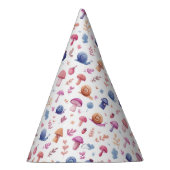 Whimsical Magic Garden Muster Party Hat Partyhütchen (Rechts)