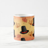 Whimsical Magic Hats mit Herbstleaven Kaffeetasse (Mittel)