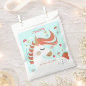 Whimsical magic unicorn Kindergeburtstag Geschenktütchen (Ausgeschnitten)