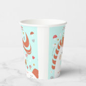 Whimsical magic unicorn Kindergeburtstag Pappbecher (Rechts)