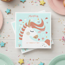 Whimsical magic unicorn Kindergeburtstag