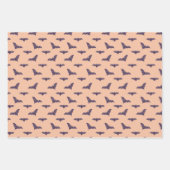 Whimsical Magical rosa Hexenthema Geschenkpapier Set (Vorderseite 3)