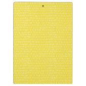 Whimsical Magical Unicorn Pink Aquamarin Aqua Prin Klemmbrett (Rückseite)