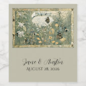 Whimsical Mairytale Weinetikett (Einzelnes Label)