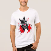 Whimsical Manga Vibes Tri-Blend Shirt (Vorderseite)