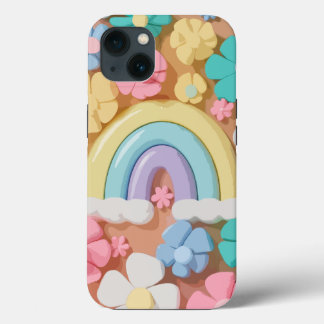 Whimsical Marshmallow Blooms - Lebhafter Fall für Case-Mate iPhone Hülle
