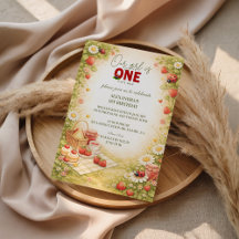 Whimsical Meadow Lady Bug 1st Birthday