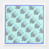 Whimsical Menorahs Paper Dinner Napkin Serviette (Vorderseite)