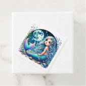 Whimsical Mermaid Girl Birthday Party Danke Geschenkanhänger (Beispiel)