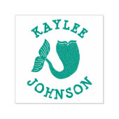 Whimsical Mermaid Schwanz Permastempel (Design)