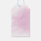 Whimsical Mermaid Under Sea Vielen Dank Tag, Geschenkanhänger (Rückseite)