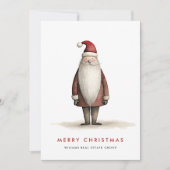 Whimsical Minimal Weihnachten Weihnachten Unterneh (Vorderseite)