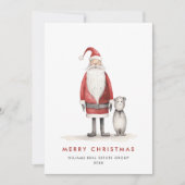 Whimsical Minimal Weihnachten Weihnachten Unterneh (Vorderseite)