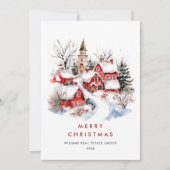 Whimsical Minimalistisch Country Weihnachten Unter (Vorderseite)