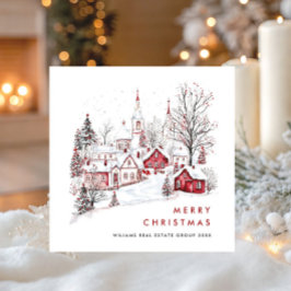 Whimsical Minimalistisch Country Weihnachten Unter