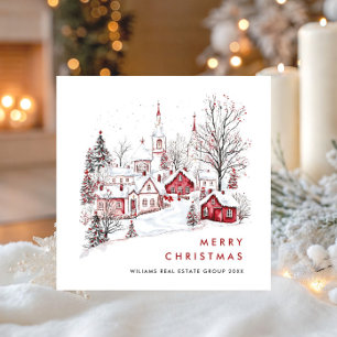 Whimsical Minimalistisch Country Weihnachten Unter