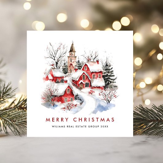 Whimsical Minimalistisch Country Weihnachten Unter