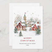 Whimsical Minimalistisch Country Weihnachten Unter (Vorne/Hinten)