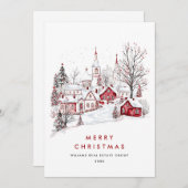 Whimsical Minimalistisch Country Weihnachten Unter (Vorne/Hinten)