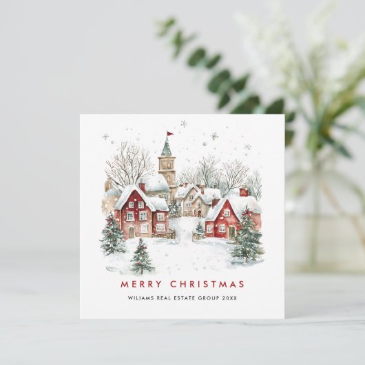 Whimsical Minimalistisch Country Weihnachten Unter (Stehend Vorderseite)