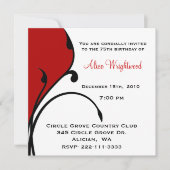 Whimsical Modern Birthday Einladung (Vorderseite)