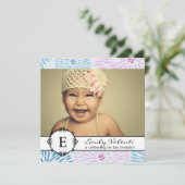 Whimsical & Modern Birthday Party Einladung (Stehend Vorderseite)