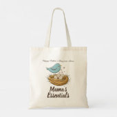 Whimsical Modern Mother`s Day Tote Bag Tragetasche (Rückseite)