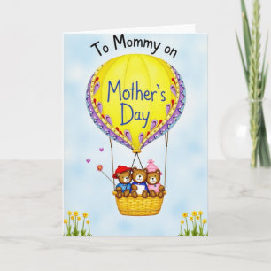 Whimsical Mommy Heißluft Karte