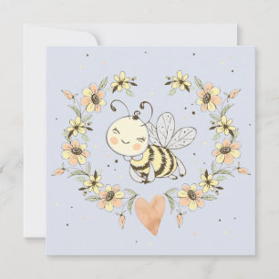 Whimsical Mommy to bee Boy Baby Dusche Einladung