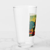 Whimsical Mona Van Gogh Stil Lisa Glass Cup Glas (Rechts)