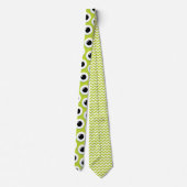 Whimsical Monsters Fun Custom Necktie Tie Krawatte (Rückseite)