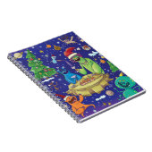 Whimsical Monsters Illustration Notebook Notizblock (Rechte Seite)