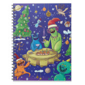 Whimsical Monsters Illustration Notebook Notizblock (Vorderseite)