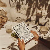 Whimsical Moon Wedding Details Enclosure Card Dankeskarte