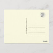 Whimsical Mosaic Flamingo Design Postkarte (Rückseite)