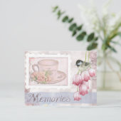 Whimsical Mother's Day Scrapbook Journal-Erinnerun Postkarte (Stehend Vorderseite)