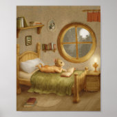  Whimsical mouse Storybook kids Poster (Vorne)
