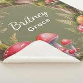 Whimsical Mushroom Baby Shower Gift Sherpadecke (3/4)