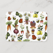 Whimsical Mushroom Books for Baby Shower Request Begleitkarte (Rückseite)