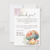 Whimsical Mushroom Dankeskarte (Vorderseite)