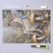 Whimsical Mushroom Fairy Decoupage Seidenpapier (Handwerk)