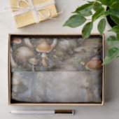 Whimsical Mushroom Fairy Decoupage Seidenpapier (Geschenk)