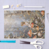 Whimsical Mushroom Fairy Decoupage Seidenpapier (Handwerk)