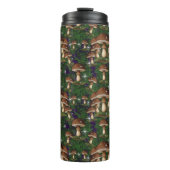 Whimsical Mushroom Forest - bezaubernde Natur Thermosbecher (Vorderseite)