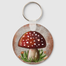 Whimsical Mushroom & Fungi Motif – Nature-Inspired Schlüsselanhänger
