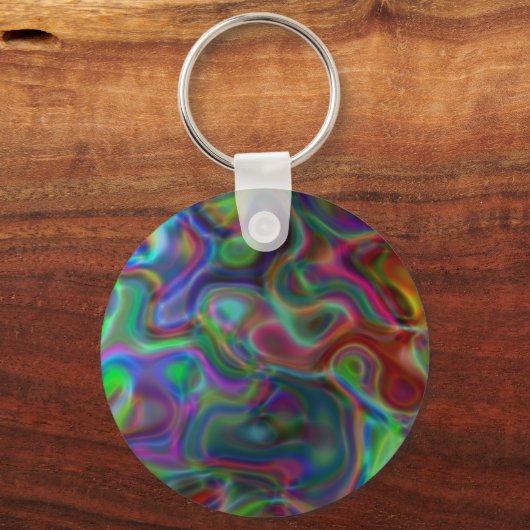 Whimsical Mushroom & Fungi Motif – Nature-Inspired Schlüsselanhänger (Rückseite)