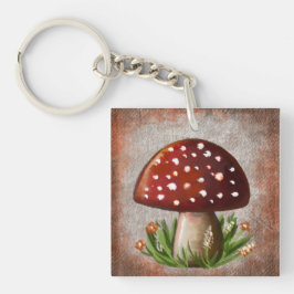 Whimsical Mushroom & Fungi Motif – Nature-Inspired Schlüsselanhänger