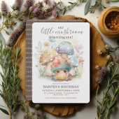Whimsical Mushroom Geburtstag Einladung