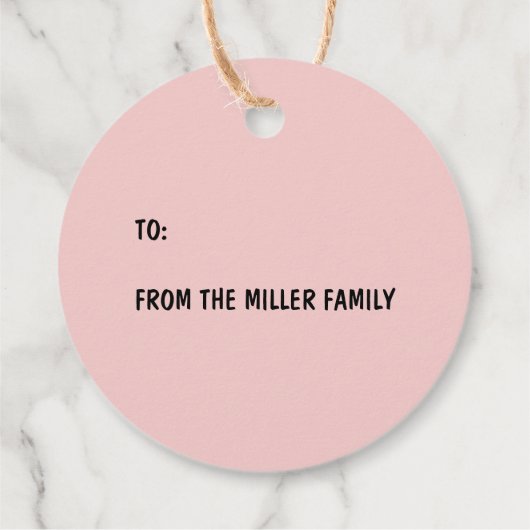 Whimsical Mushroom Gnome Elf Weihnachtsgeschenk Geschenkanhänger (Rückseite)